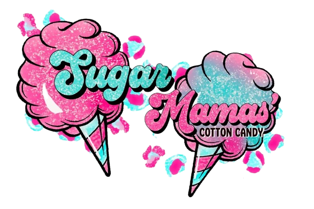 Sugar Mamas Cotton Candy logo