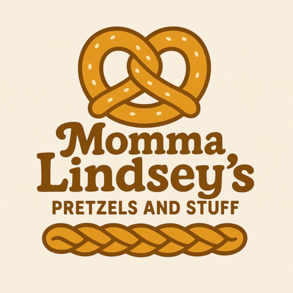 Momma Lindsey's Pretzels and Stuff logo