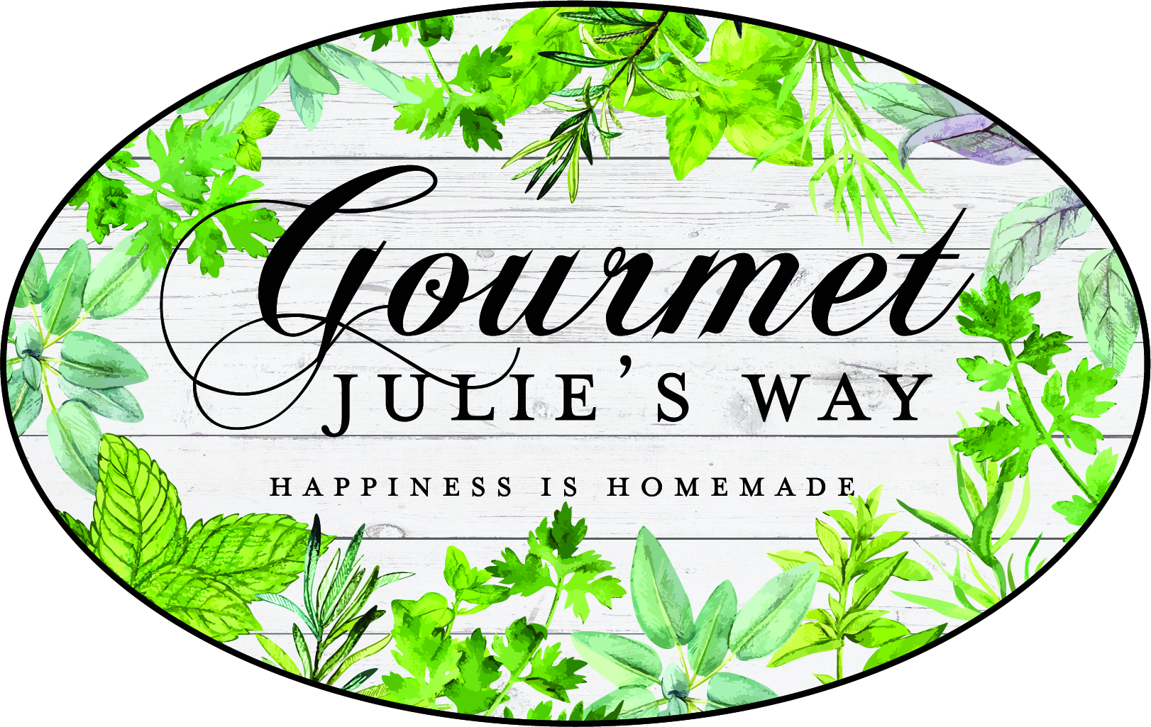 Gourmet Julie's Way logo