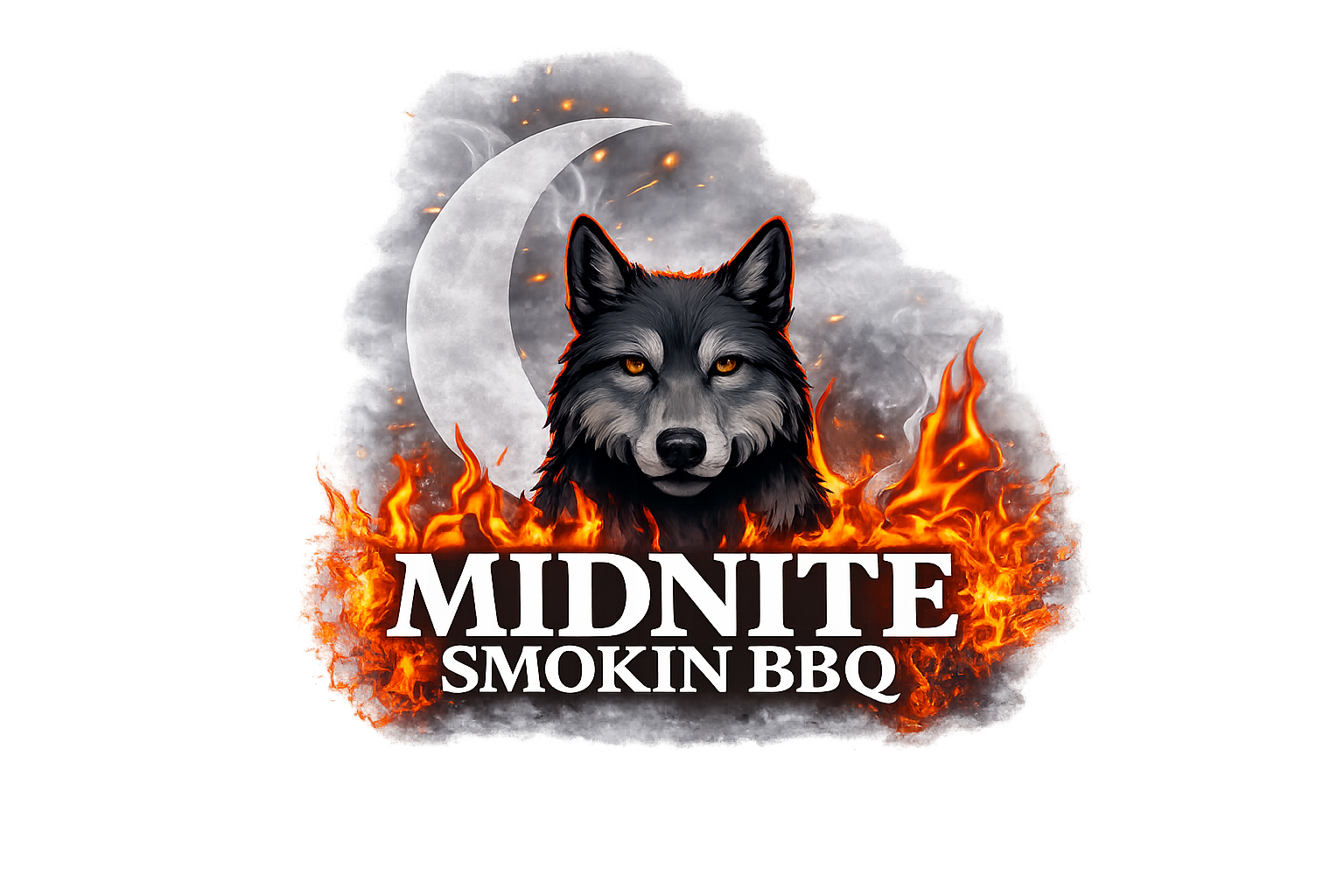 Midnite Smokin BBQ logo