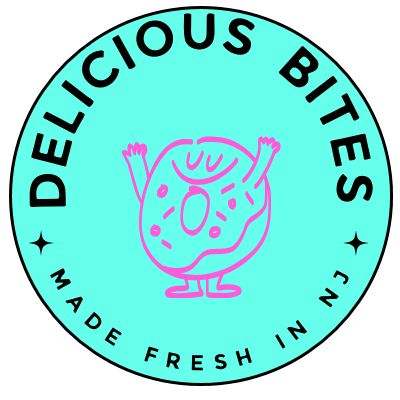 Delicious Bites Mini Donuts logo