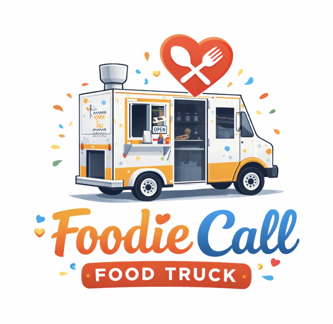 Foodie Call Food Truck logo