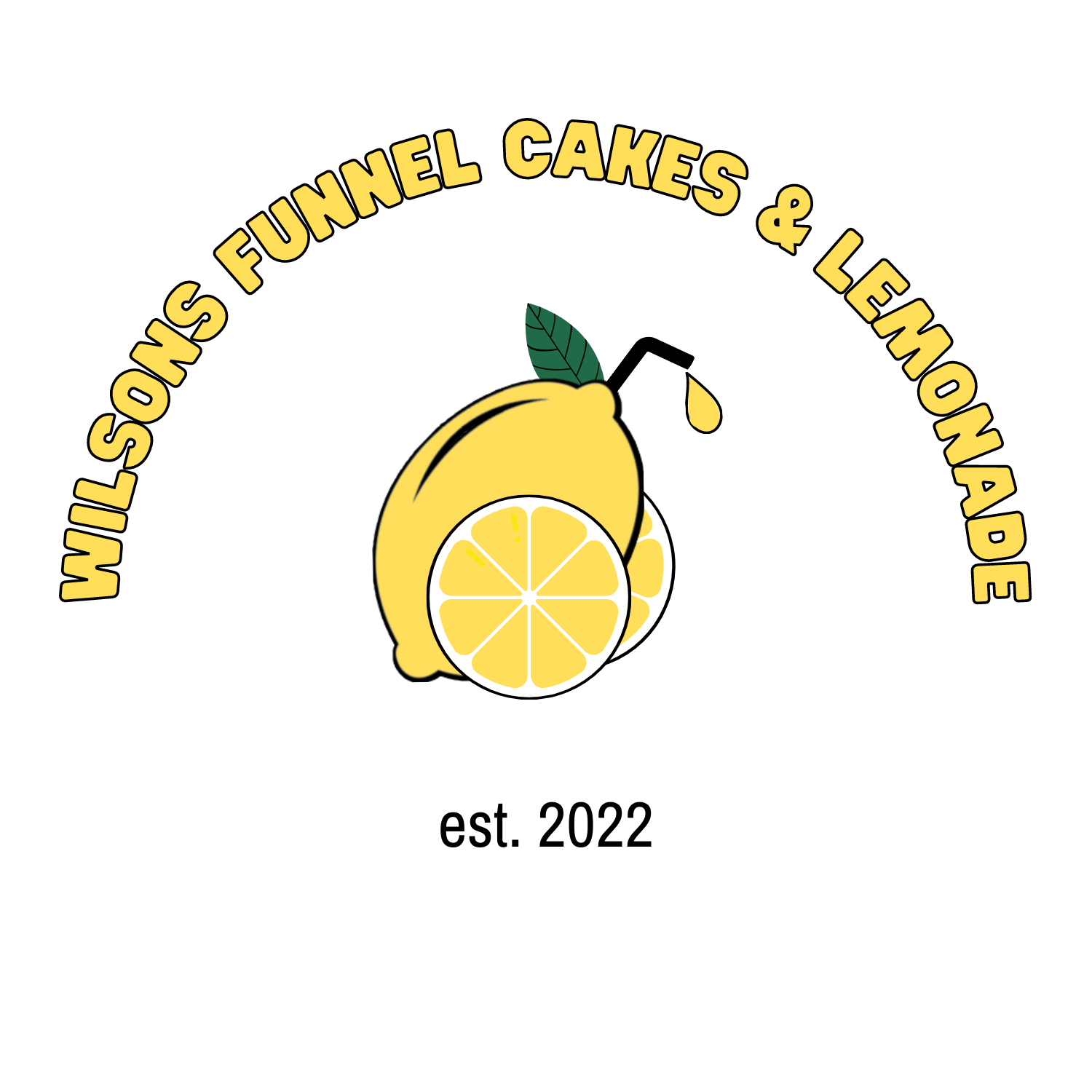 Wilsons Funnel Cakes and Lemonade logo